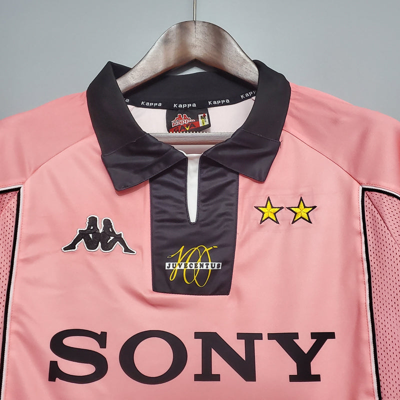 Camisa Juventus Reserva 97/98 - Versão Retro Manga Comprida - JM sports 