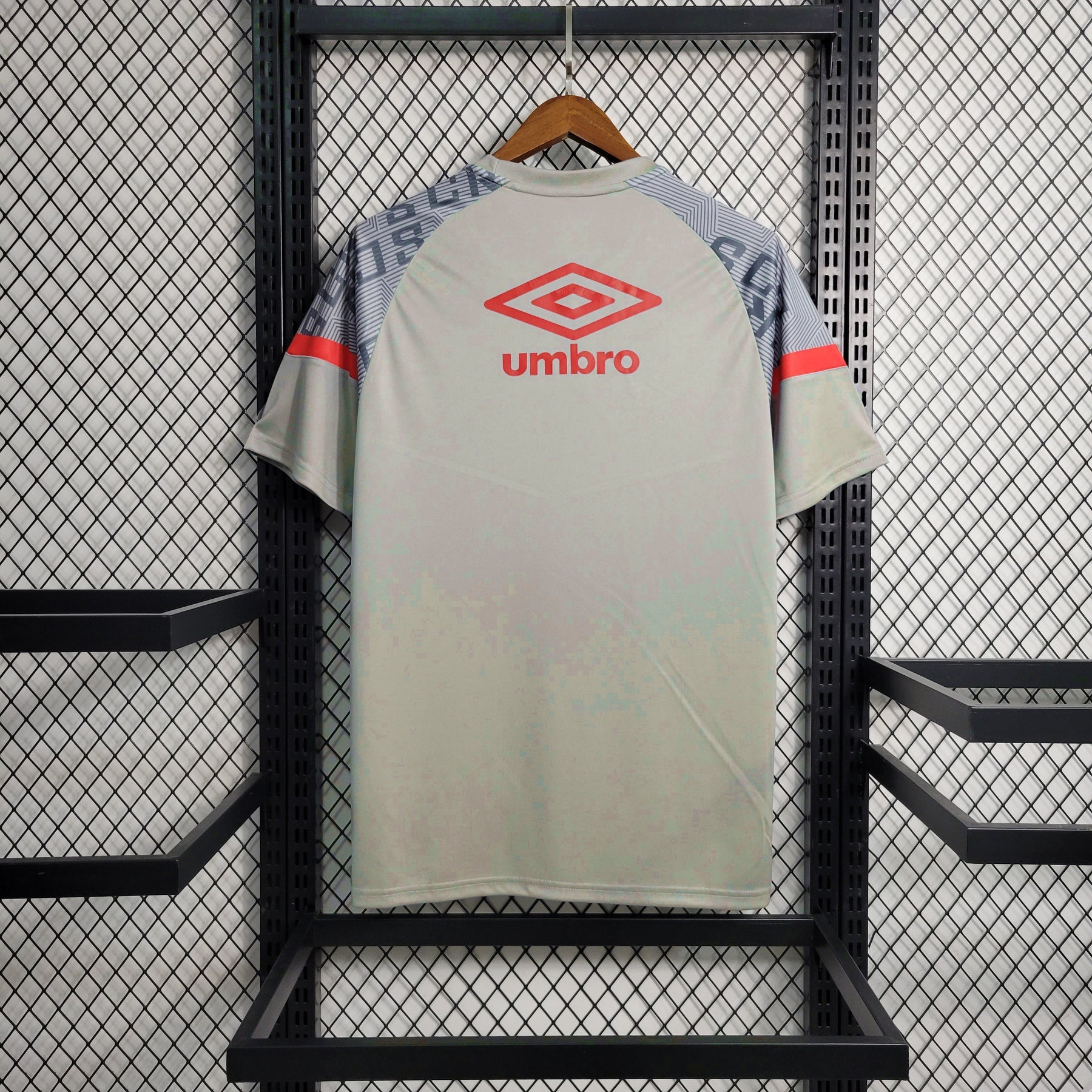 Camisa Sport Recife Treino 23/24 - Umbro Torcedor Masculina - Cinza - JM sports 