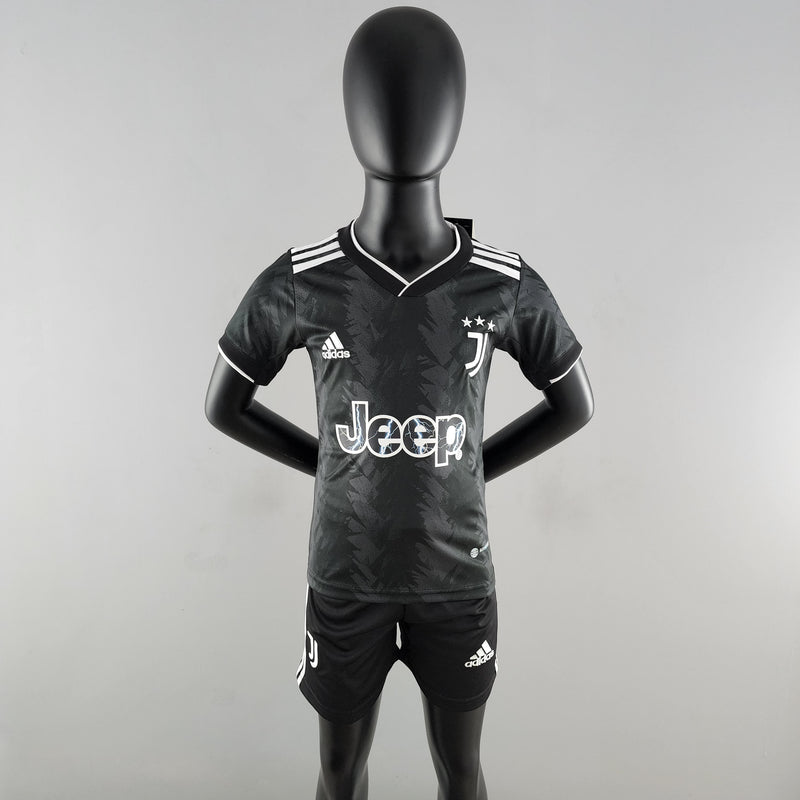 Kit Infantil Juventus Reserva 22/23 - JM sports 