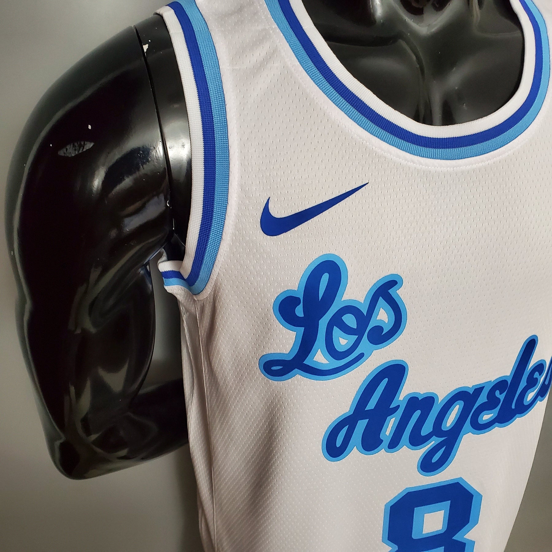 Camisa NBA Lakers #8 Bryant Retro Night White - 23/24