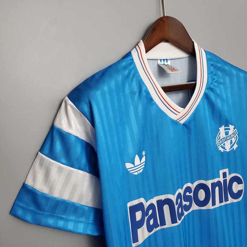 Camisa Olympique de Marseille Reserva 90/91 - Versão Retro - JM sports 