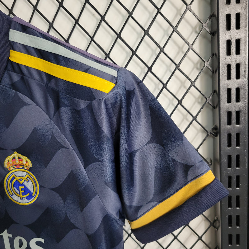 Kit Infantil Real Madrid Away 23/24 - JM sports 