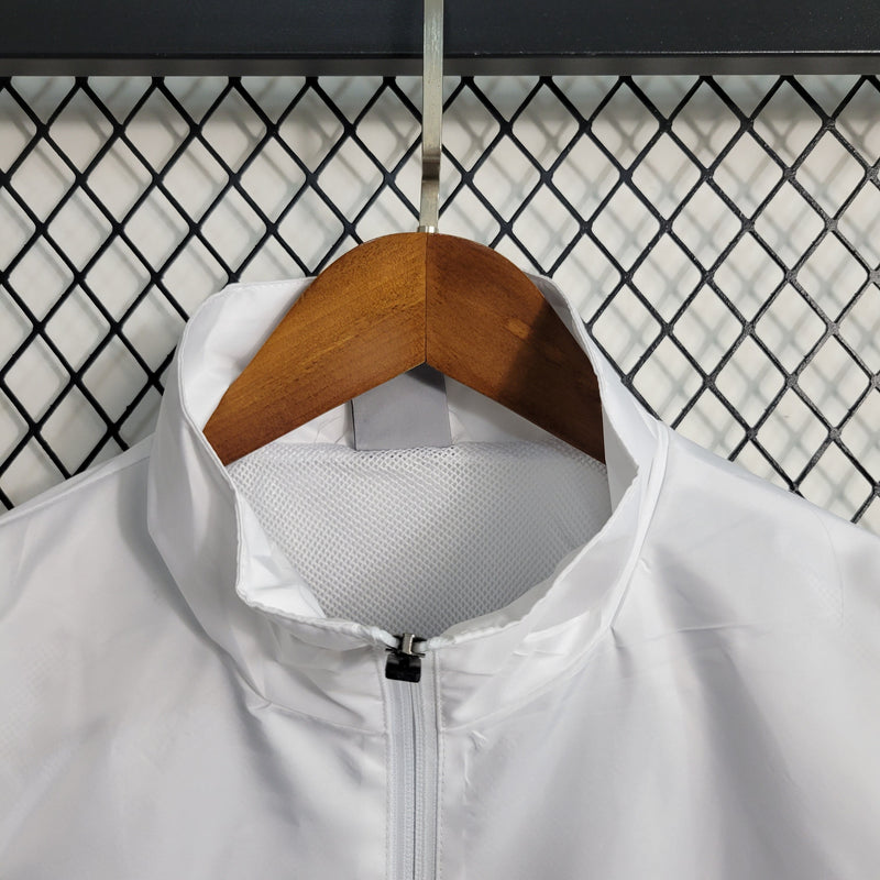 Jaqueta Corta Vento Milan 23/24 - Branco e Preto - JM sports 