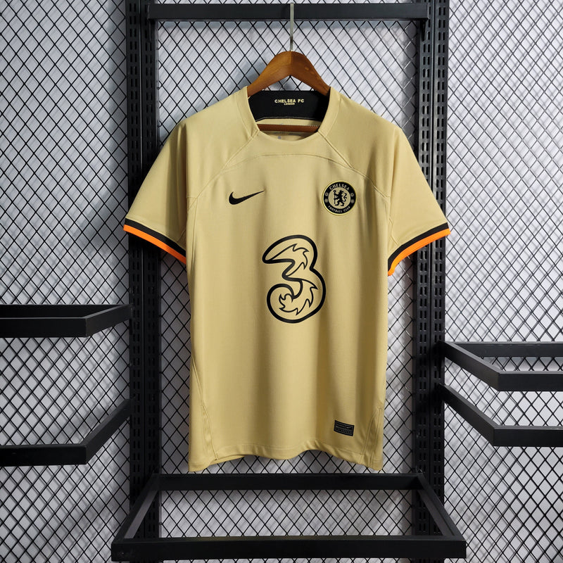 Camisa Chelsea Edição Especial Dourada 22/23 - Versão Torcedor - JM sports 