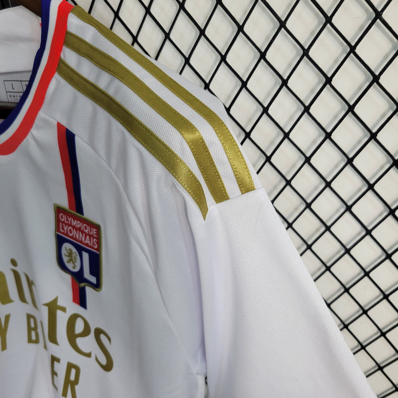 Camisa Lyon Home 23/24 - Adidas Torcedor Masculina - Lançamento - JM sports 