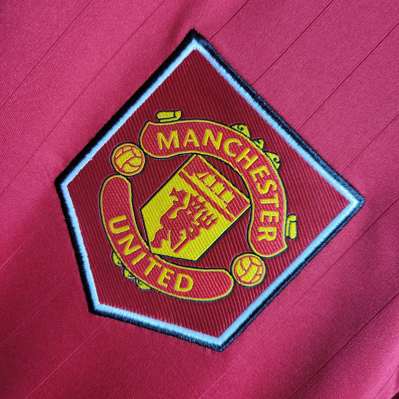 Camisa Manchester United Titular 22/23 - Versão Torcedor Manga Comprida - JM sports 
