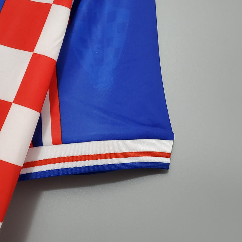 Camisa Croácia Reserva 1998 - Versão Retro - JM sports 