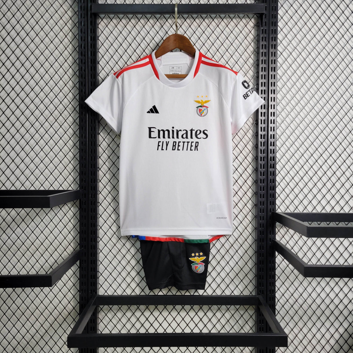 Kit Infantil Benfica Away II 23/24 - JM sports 