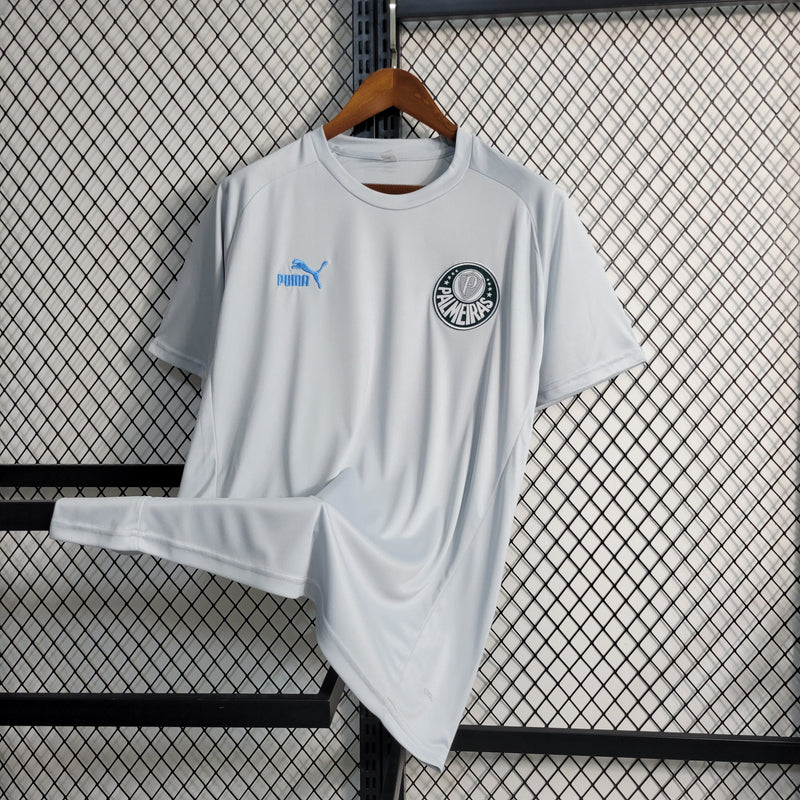 Camisa Palmeiras Treino 23/24 - Puma Torcedor Masculina - Cinza - JM sports 