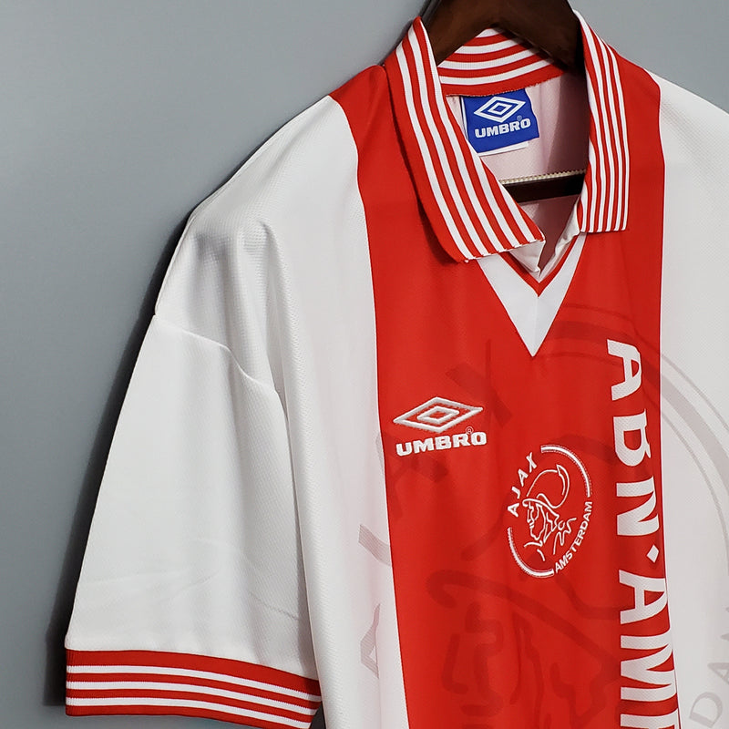 Camisa Ajax Titular 95/96 - Versão Retro - JM sports 