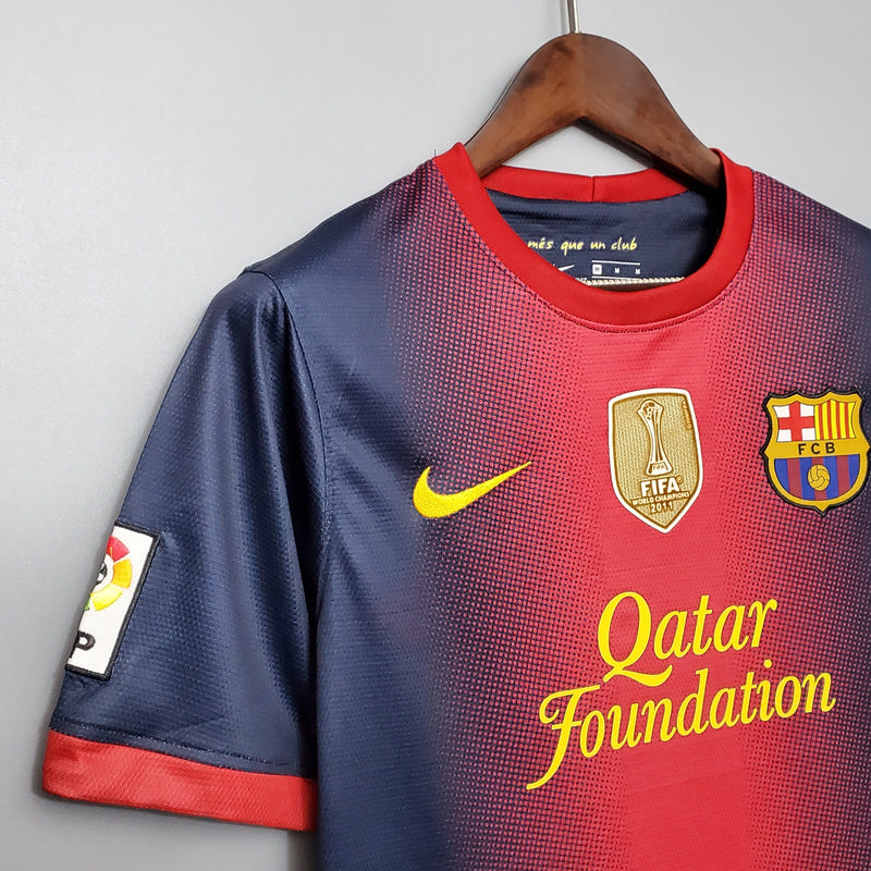 Camisa Barcelona Titular 12/13 - Versão Retro - JM sports 