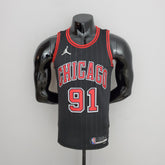 Camisa NBA Chicago Bulls #91 Rodman - Flyers Black - JM sports 