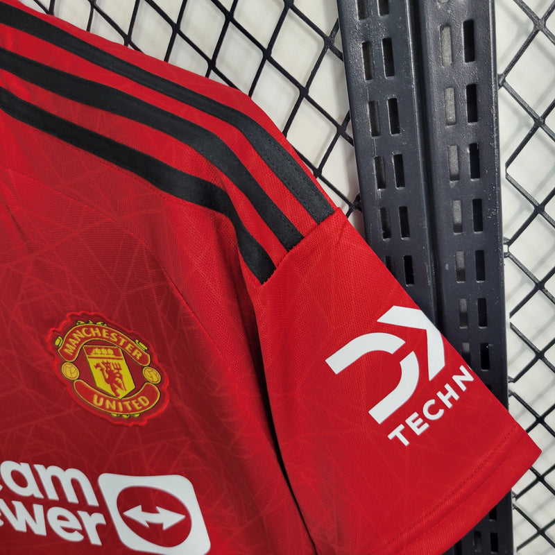 Camisa Manchester United Home 23/24 - Adidas Torcedor Masculina - Lançamento - JM sports 