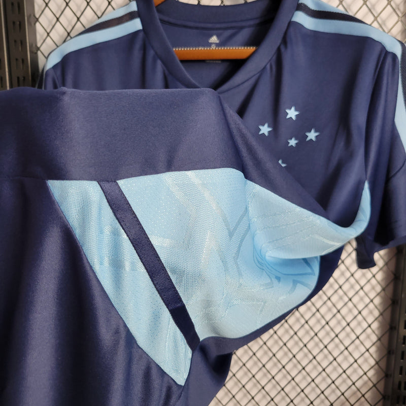 Camisa Cruzeiro Treino Azul 22/23 - Versão Torcedor - JM sports 