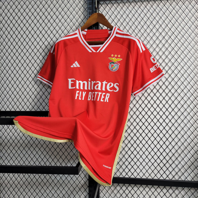 Camisa Benfica Home 23/24 - Adidas Torcedor Masculina - Lançamento - JM sports 