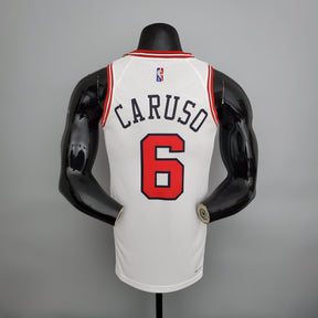 Camisa NBA Chicago Bulls #6 Caruso - 75° Aniversário White