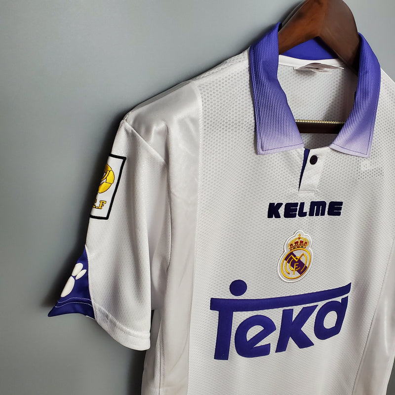 Camisa Real Madrid Titular 97/98 - Versão Retro - JM sports 