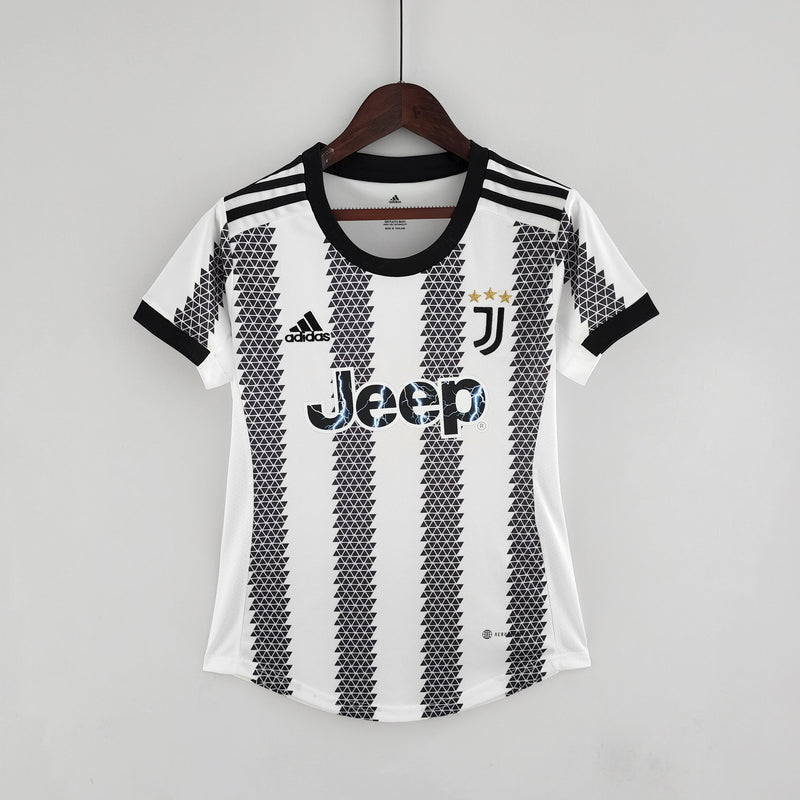 Camisa Juventus Titular 22/23 - Versão Feminina - JM sports 