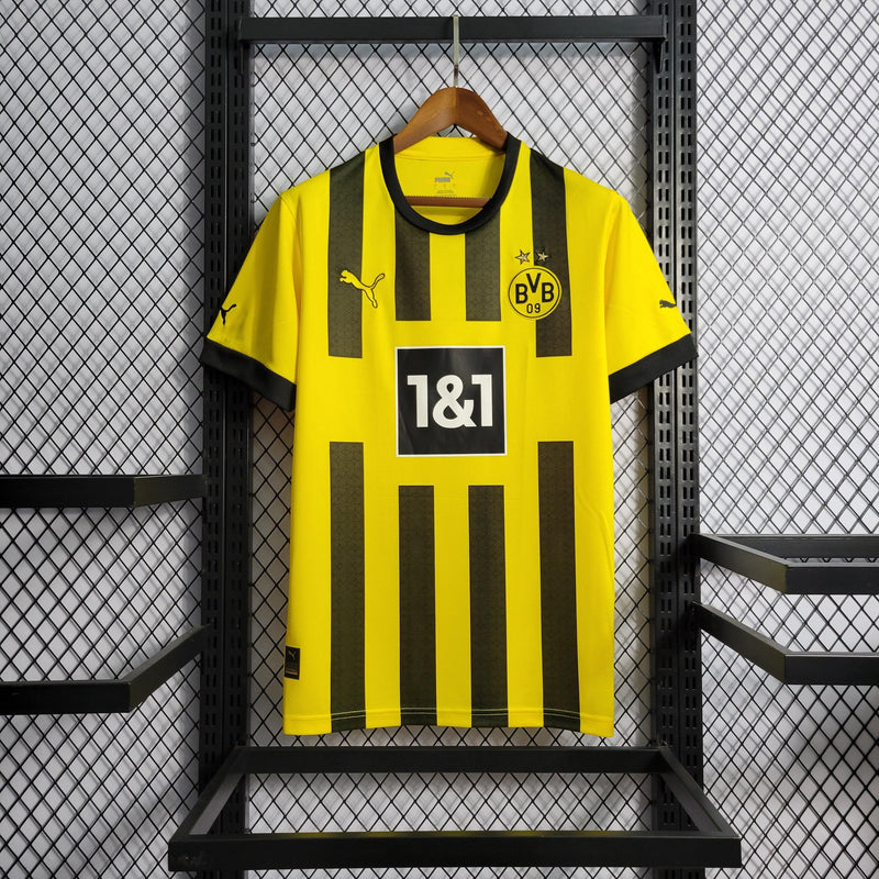Camisa Borussia Dortmund Titular 22/23 - Versão Torcedor - JM sports 