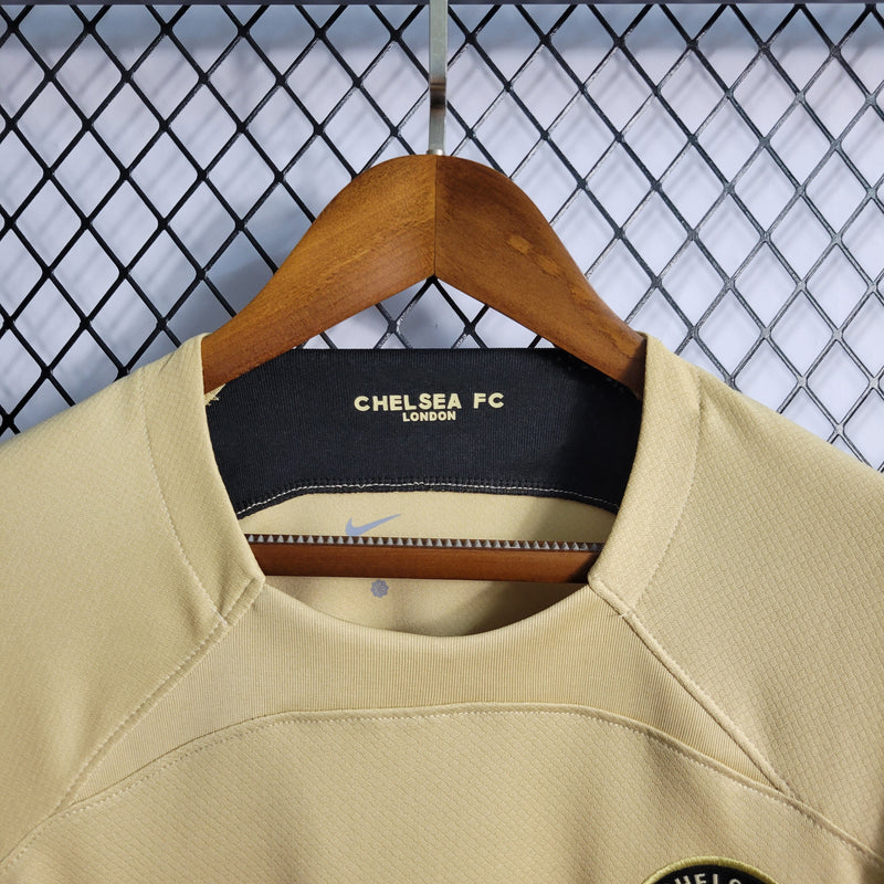 Camisa Chelsea Edição Especial Dourada 22/23 - Versão Torcedor - JM sports 