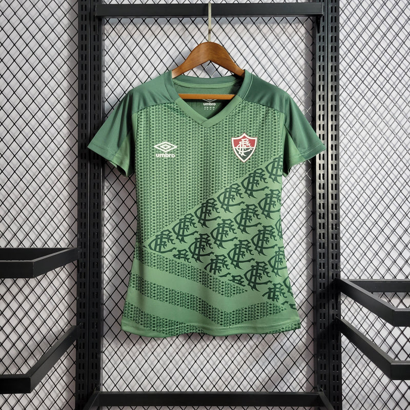 Camisa Fluminense Treino Verde 22/23 - Versão Feminina - JM sports 