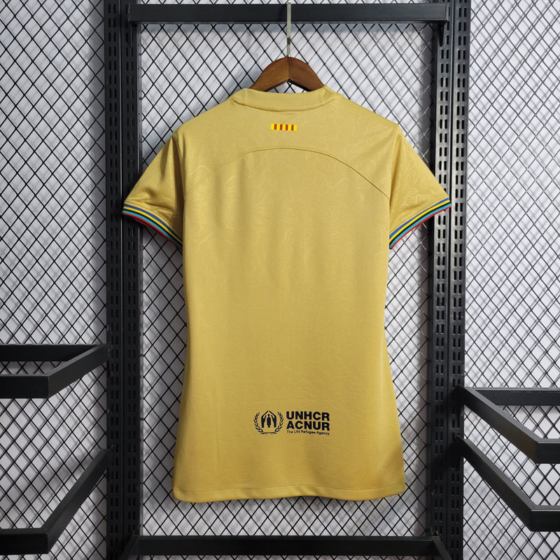 Camisa Barcelona Reserva 22/23 - Versão Feminina - JM sports 