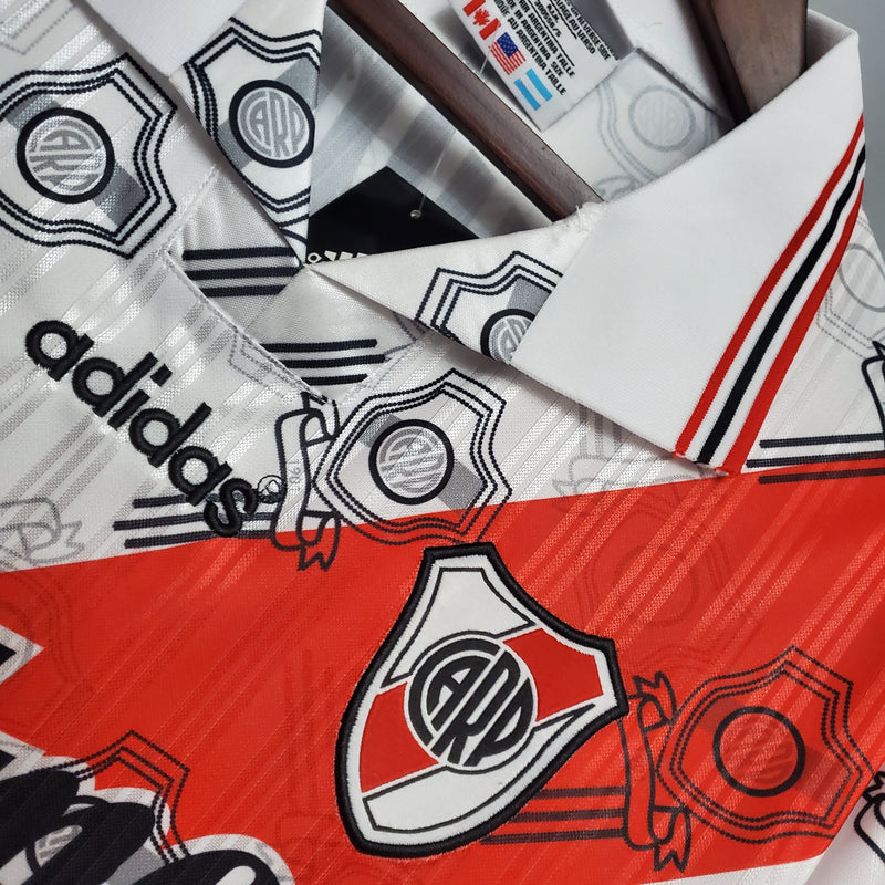Camisa River Plate Titular 95/96 - Versão Retro - JM sports 