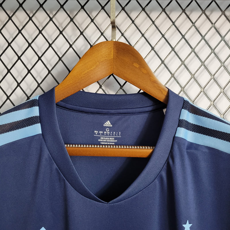 Camisa Cruzeiro Treino Azul 22/23 - Versão Torcedor - JM sports 