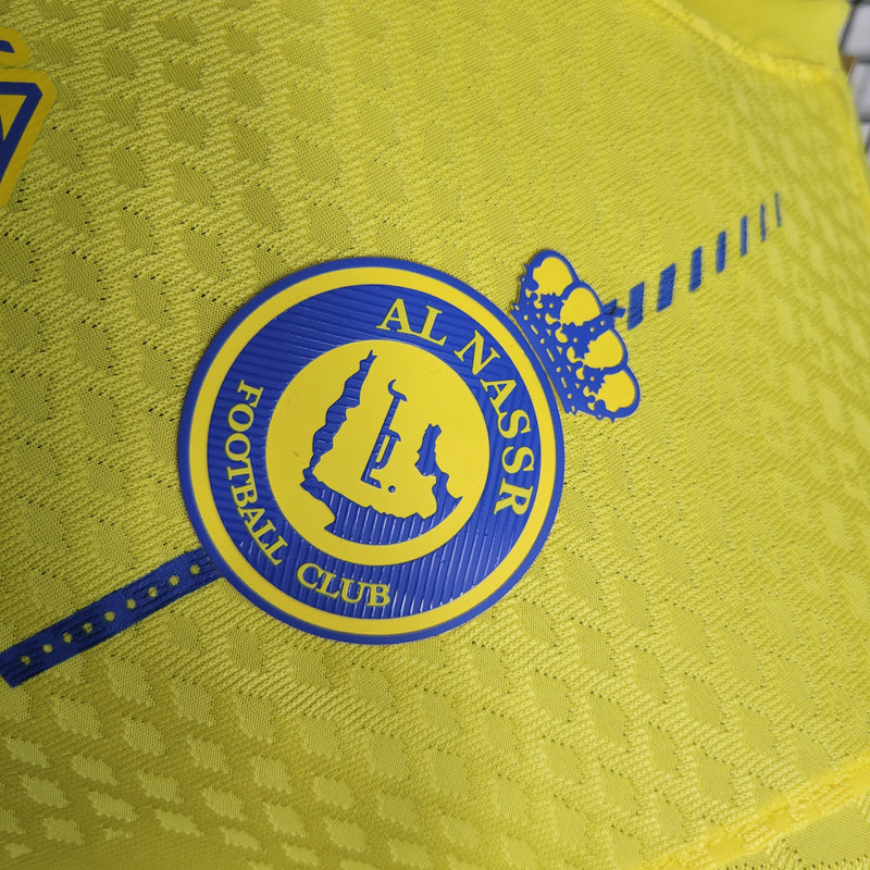 Camisa Al Nassr Home 23/24 - Nike Jogador Masculina - Lançamento - JM sports 