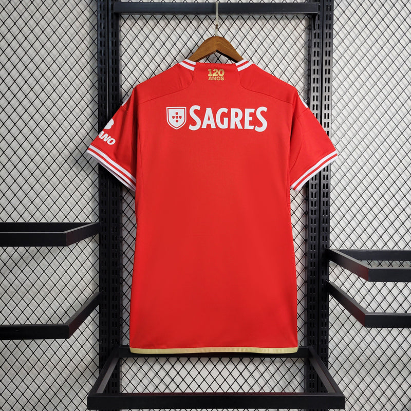 Camisa Benfica Home 23/24 - Adidas Torcedor Masculina - Lançamento - JM sports 