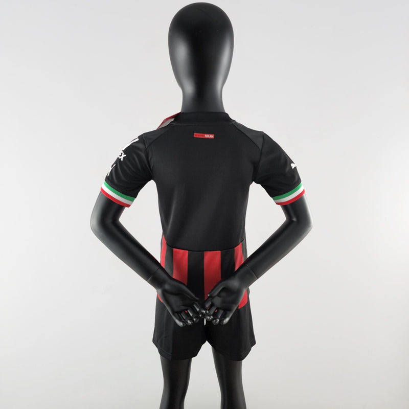 Kit Infantil Milan Titular 22/23 - JM sports 