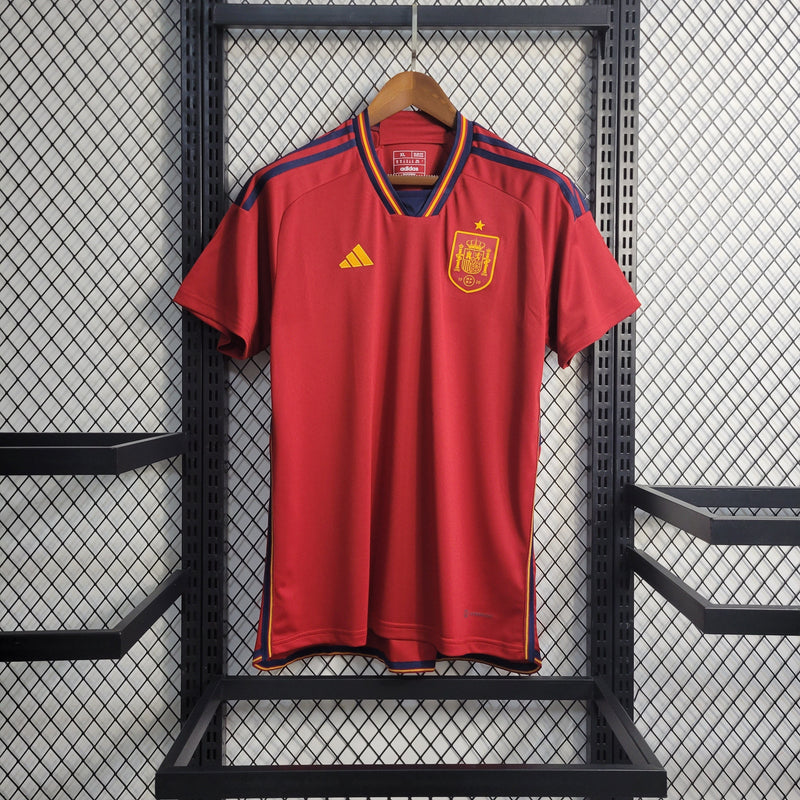 Camisa Espanha Titular 22/23 - Versão Trocedor - JM sports 