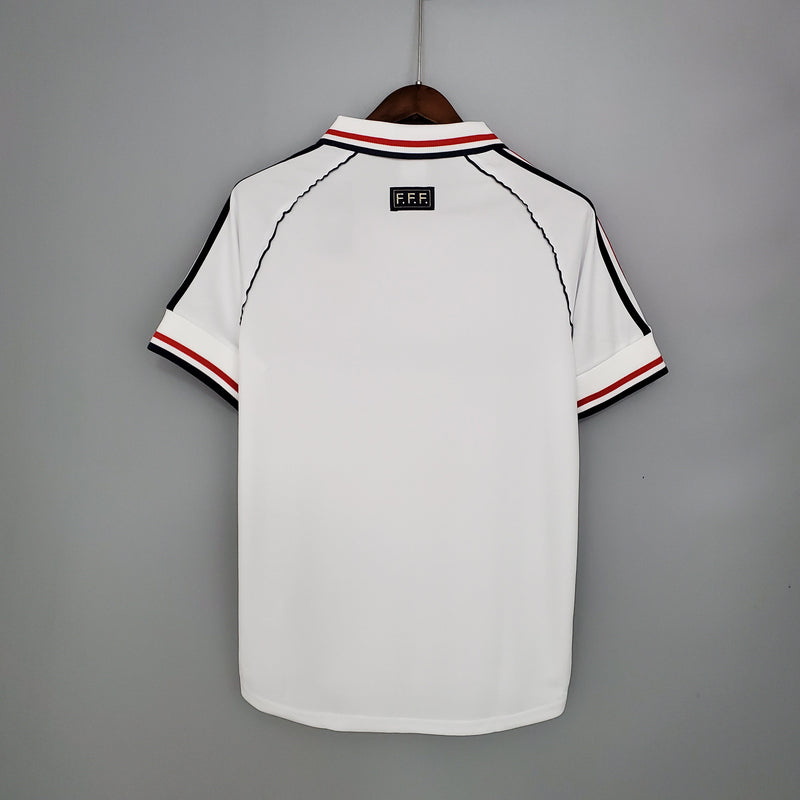 Camisa França Reserva 1998 - Versão Retro - JM sports 