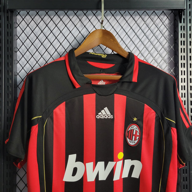Camisa Milan Titular 06/07 - Versão Retro - JM sports 