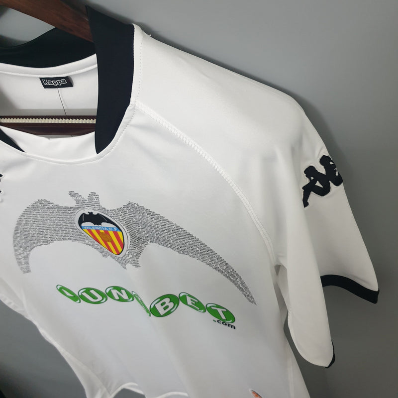 Camisa Valencia Titular 09/10 - Versão Retro - JM sports 