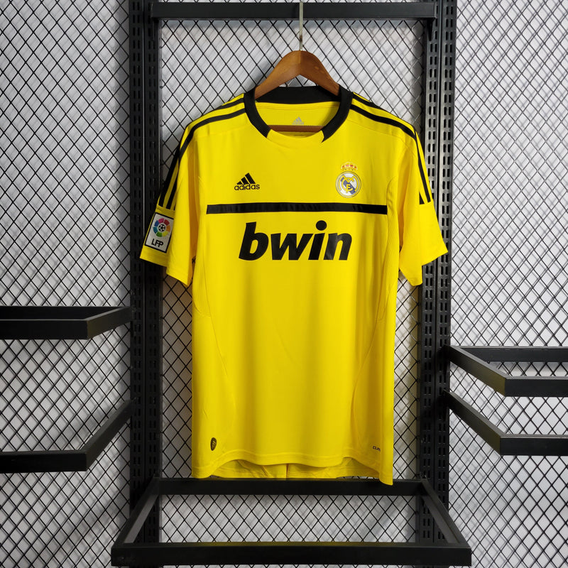 Camisa Real Madrid Goleiro Amarela 11/12 - Versão Retro - JM sports 