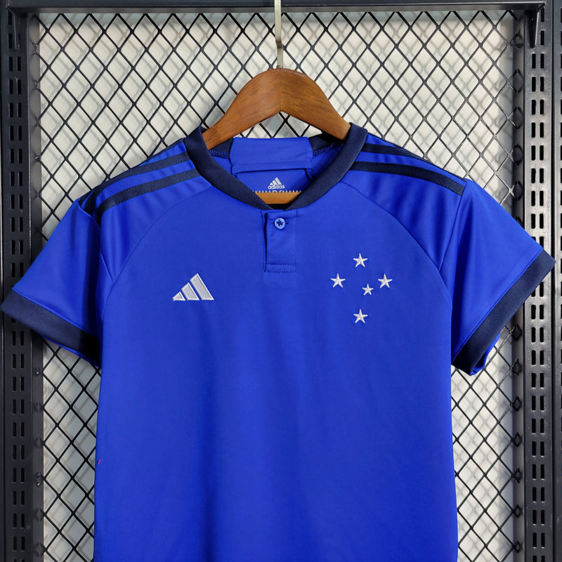 Kit infantil Cruzeiro Titular - 23/24 - JM sports 