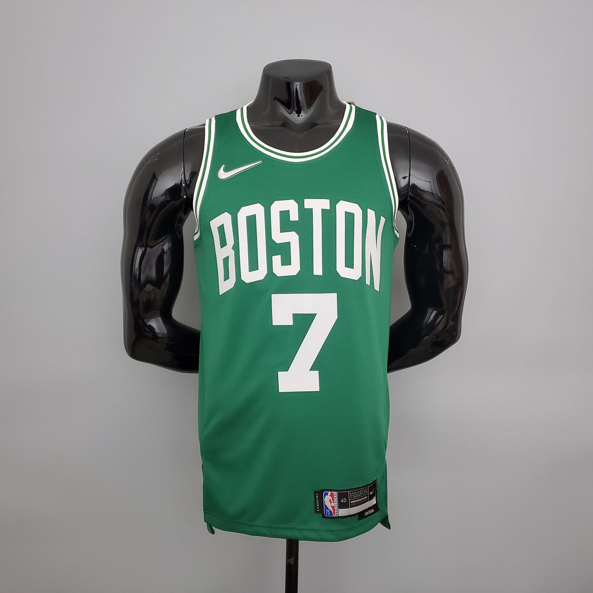 Camisa NBA Boston Celtics #7 Brown - 75° Aniversário Verde - JM sports 