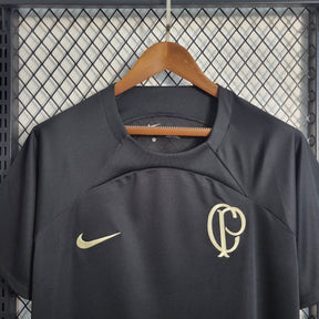 Camisa Corinthians Treino 23/24 - Nike Torcedor Masculina - Preta - JM sports 