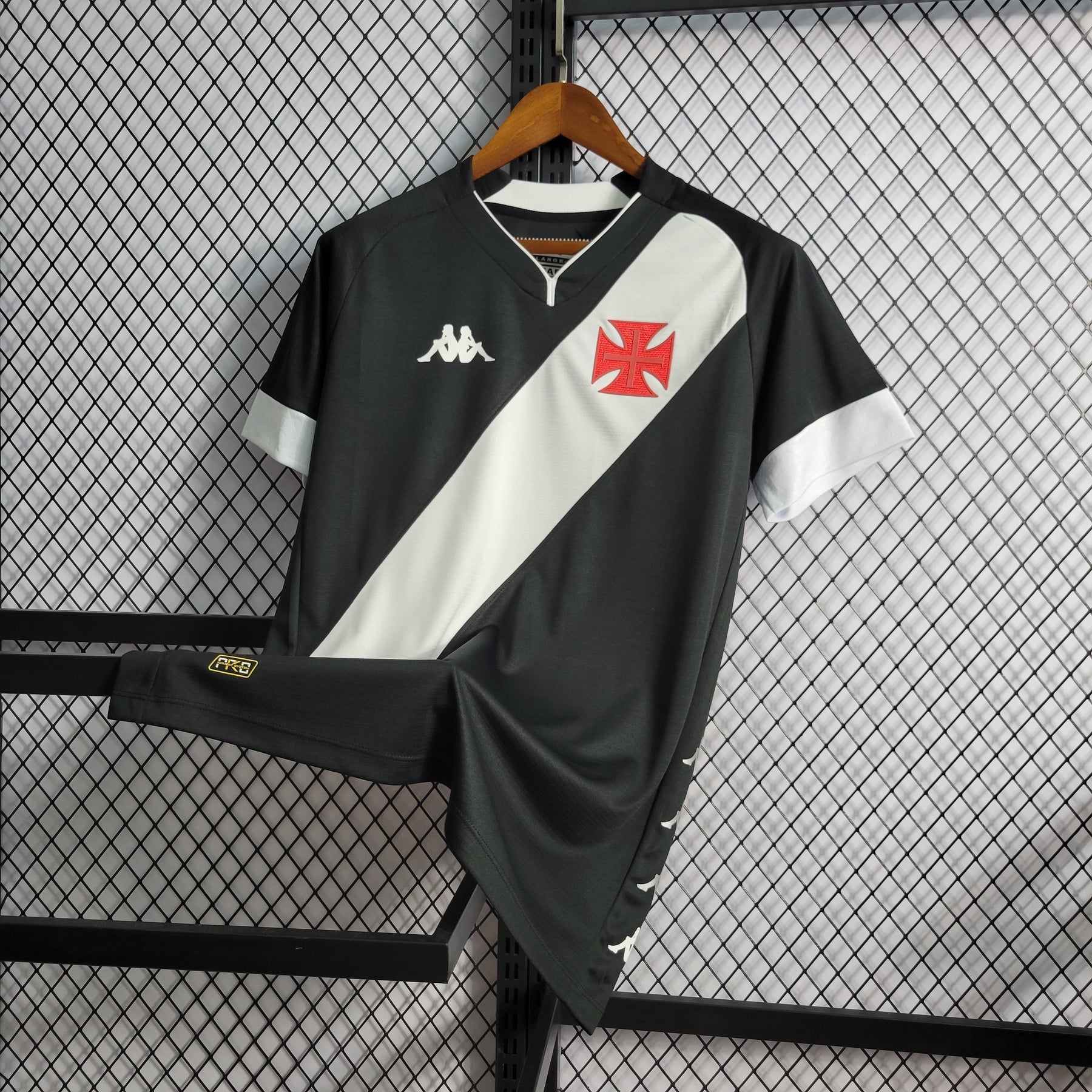 Camisa Vasco Home 22/23 - Kappa Torcedor Masculina - JM sports 