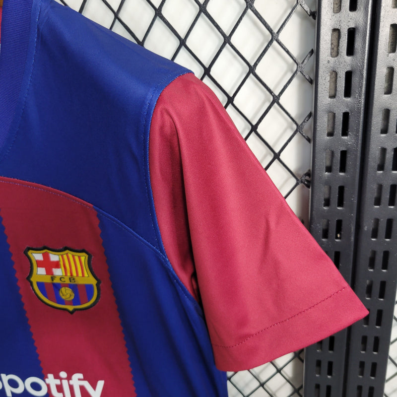Camisa Barcelona Home 23/24 - Nike Feminina - JM sports 