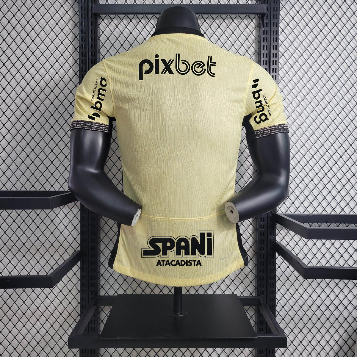 Camisa Corinthians Away III 23/24 Nike Jogador Masculina + Patrocínio - JM sports 