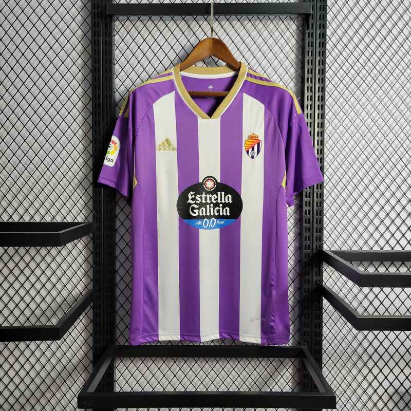 Camisa Real Valladolid Titular 22/23 - Versão Torcedor - JM sports 