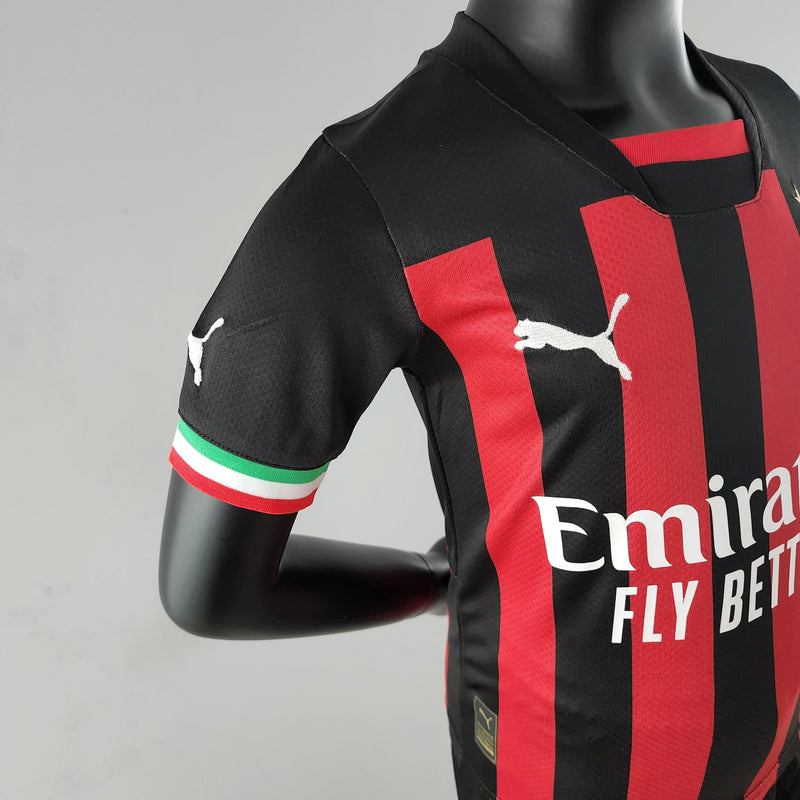 Kit Infantil Milan Titular 22/23 - JM sports 