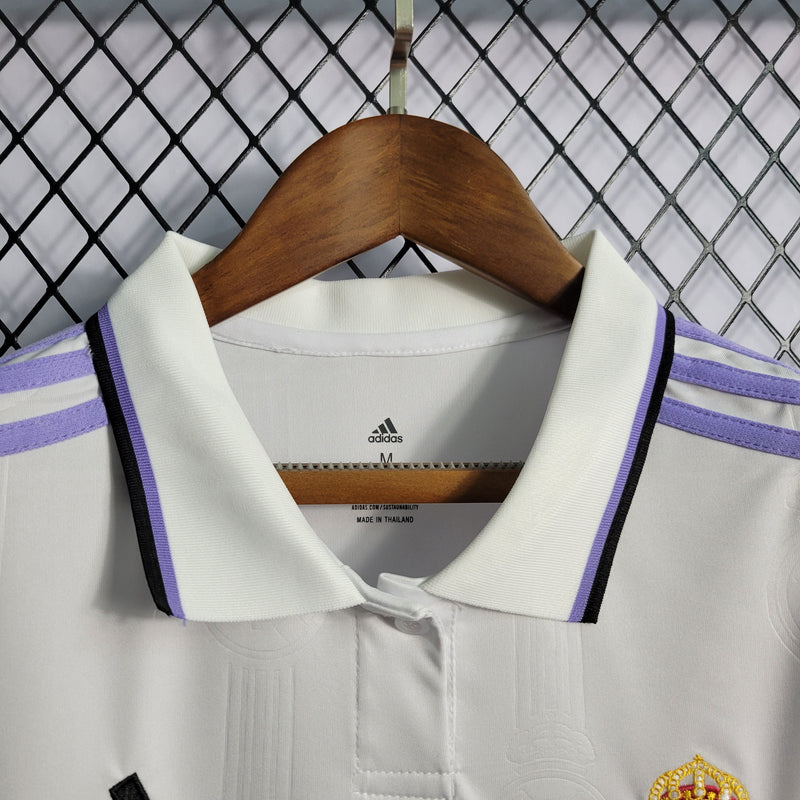 Camisa Real Madrid Titular 22/23 - Versão Feminina - JM sports 