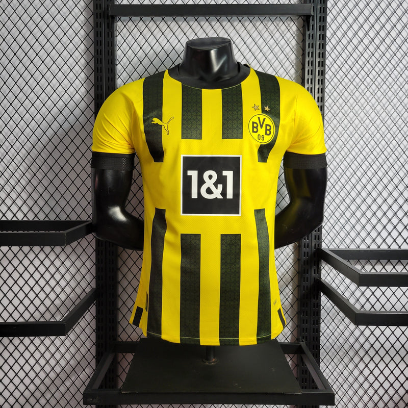 Camisa Borussia Dortmund Titular 22/23 - Versão Jogador - JM sports 