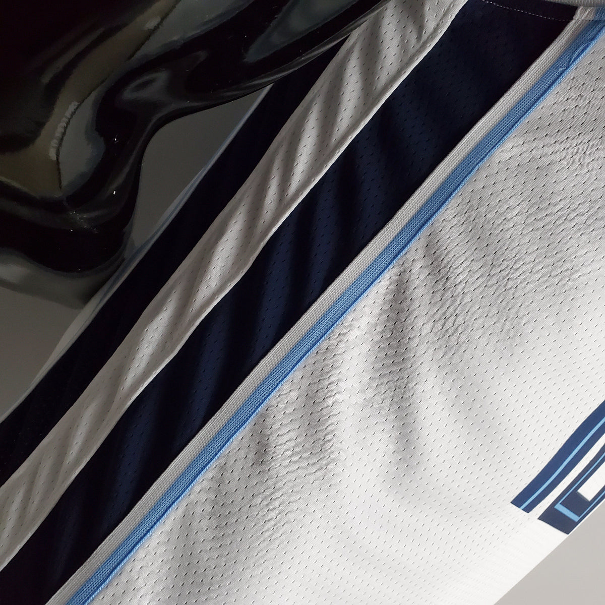 Camisa NBA Memphis Grizzlies #12 Morant - 75° Aniversário White - JM sports 