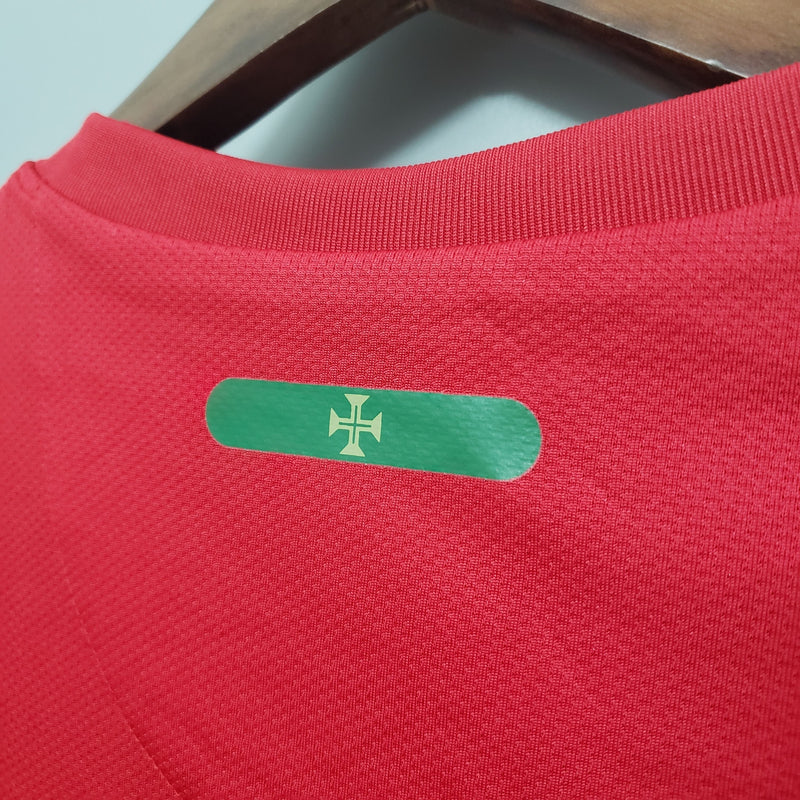 Camisa Portugal Titular 2010 - Versão Retro - JM sports 