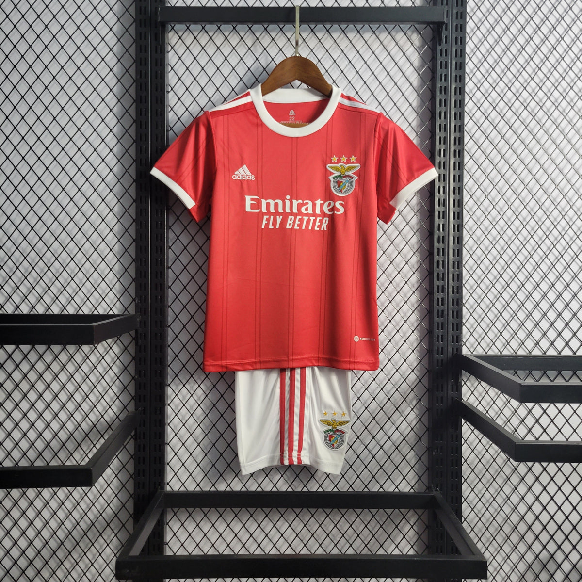 Kit Infantil Benfica Titular 22/23 - JM sports 