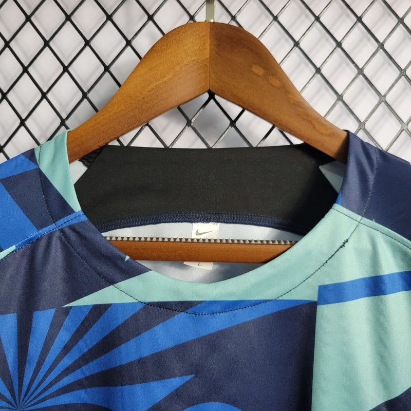 Camisa Inter de Milão Treino Azul 22/23 - Versão Torcedor - JM sports 